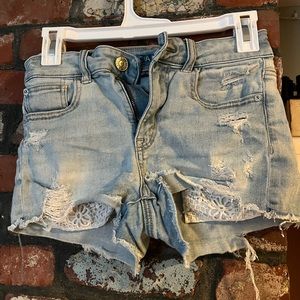 American Eagle Next Level Stretch Jean Shorts